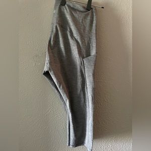 Athleta 2x light gray stash 7/8 tights